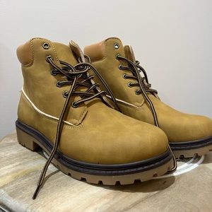 Lulu’s Lace Up Ankle Boot